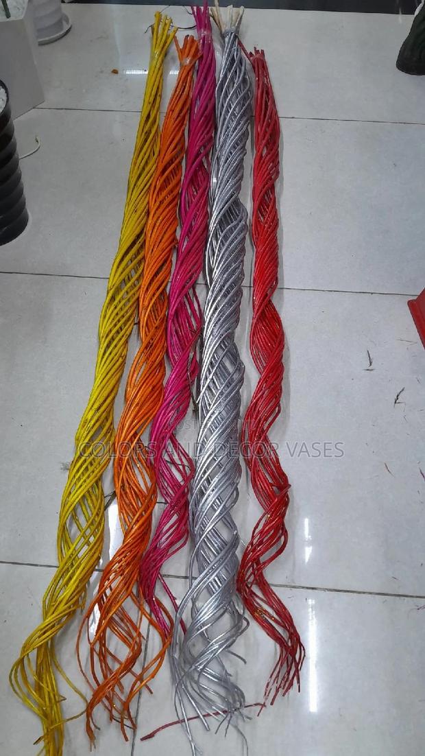 Coloured Sticks for Decor 1.5m Long