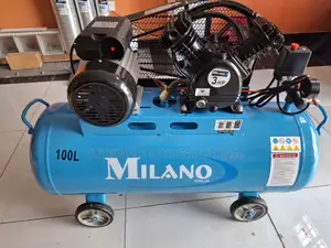 Milano 100l Double Piston Petrol Air Compressor