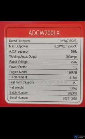 Aico Diesel Generator Welder