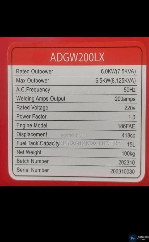 Aico Diesel Generator Welder