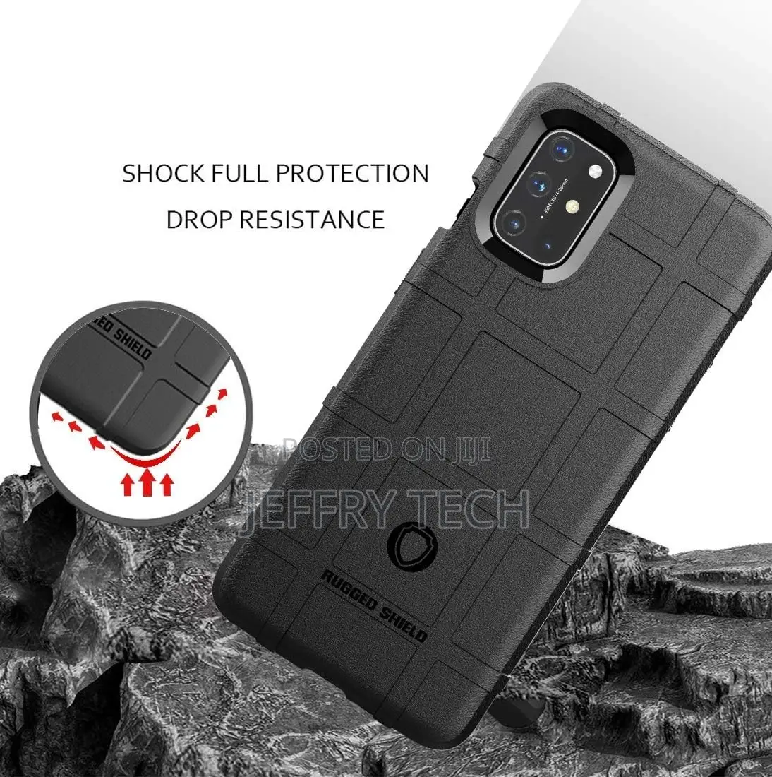 One Plus 8T Case 1+8T Case Heavy Duty Shock Absorption Phone