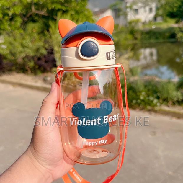 Violent Bear Kids Water Bottle - thumbnail 3