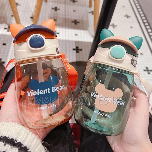 Violent Bear Kids Water Bottle