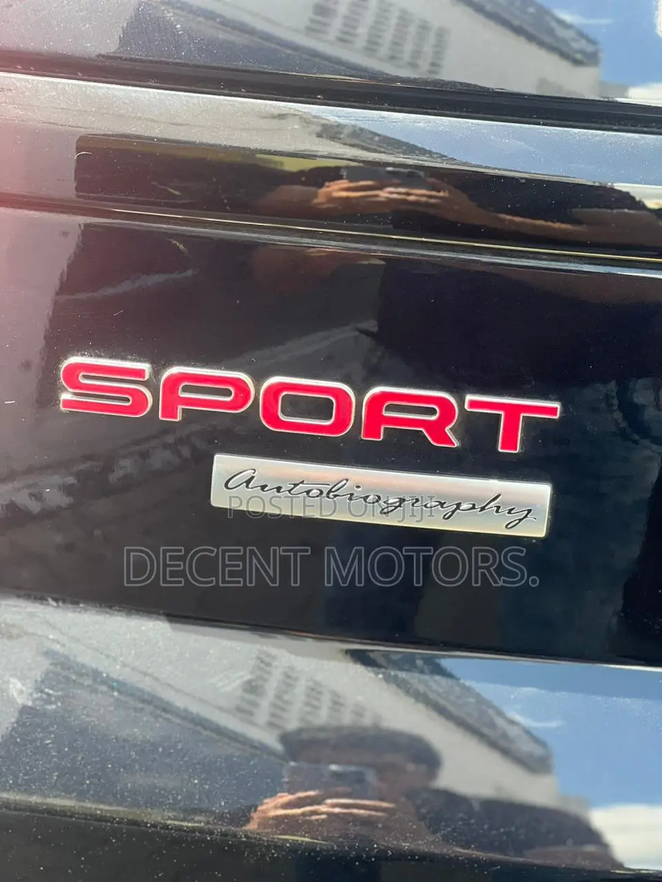 Land Rover Range Rover Sport Autobiography 2018 Black