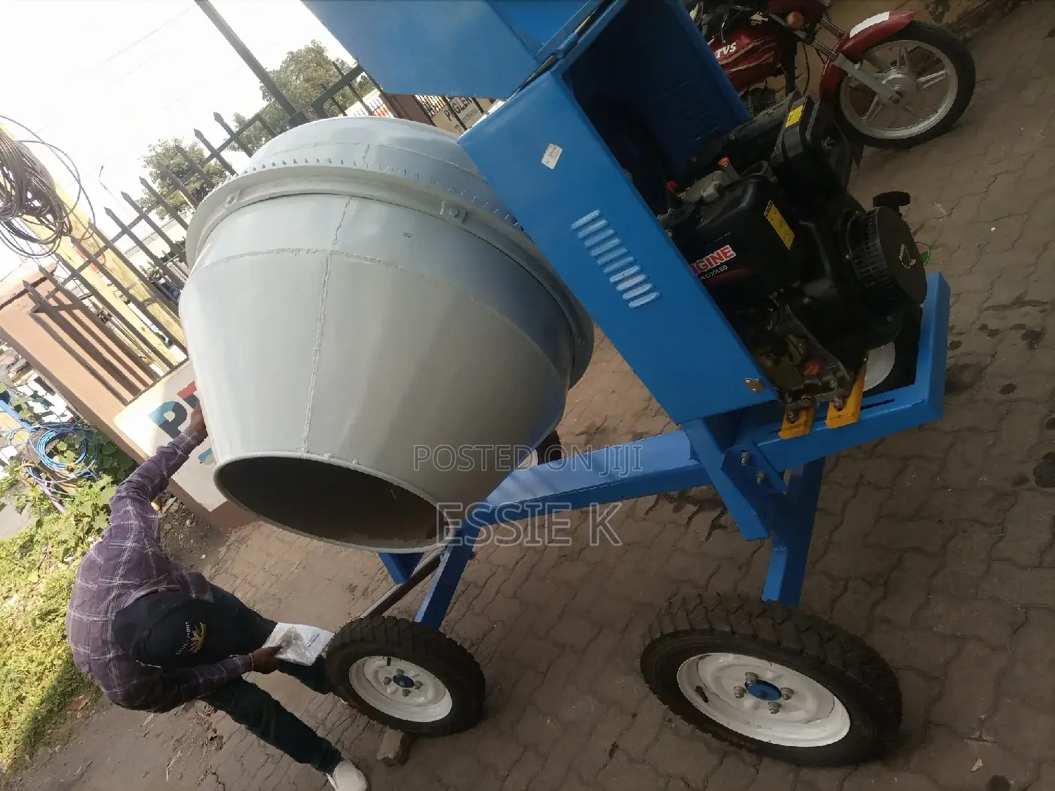 500ltrs Aico Concrete Mixer Diesel Powered