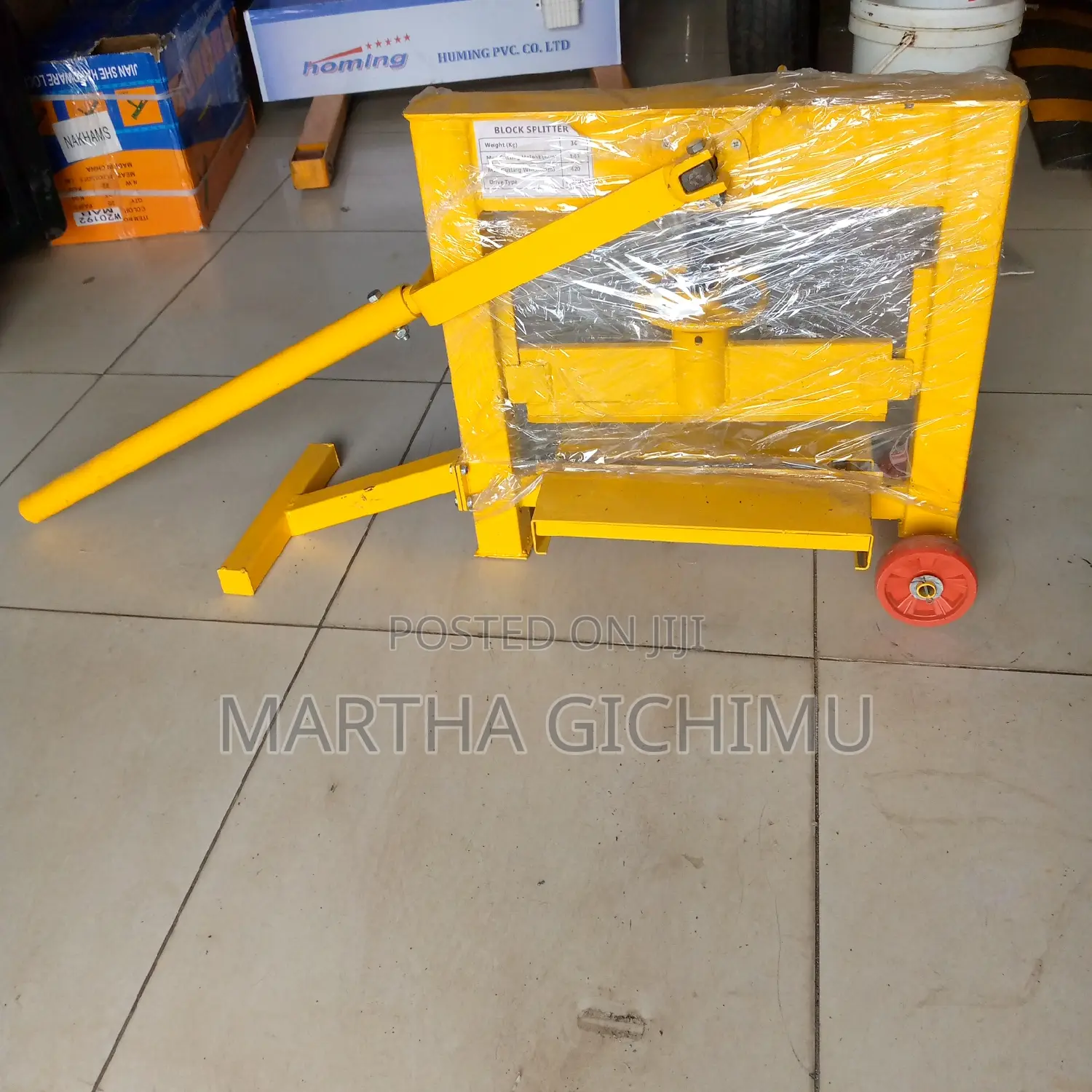 Slab and Block Splitter/Cutter.Cabro Cutter
