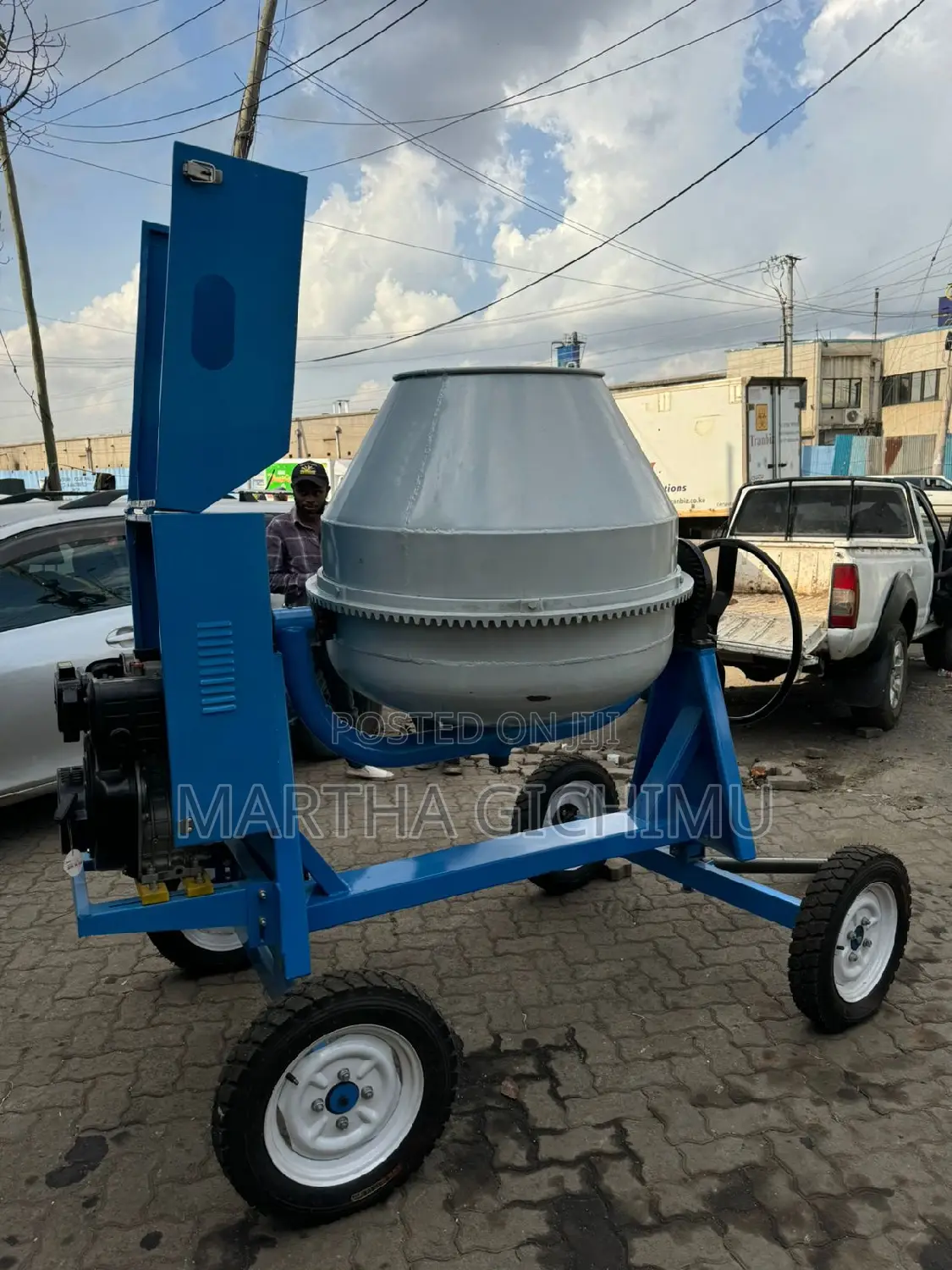 500l Concrete Mixer in Stock