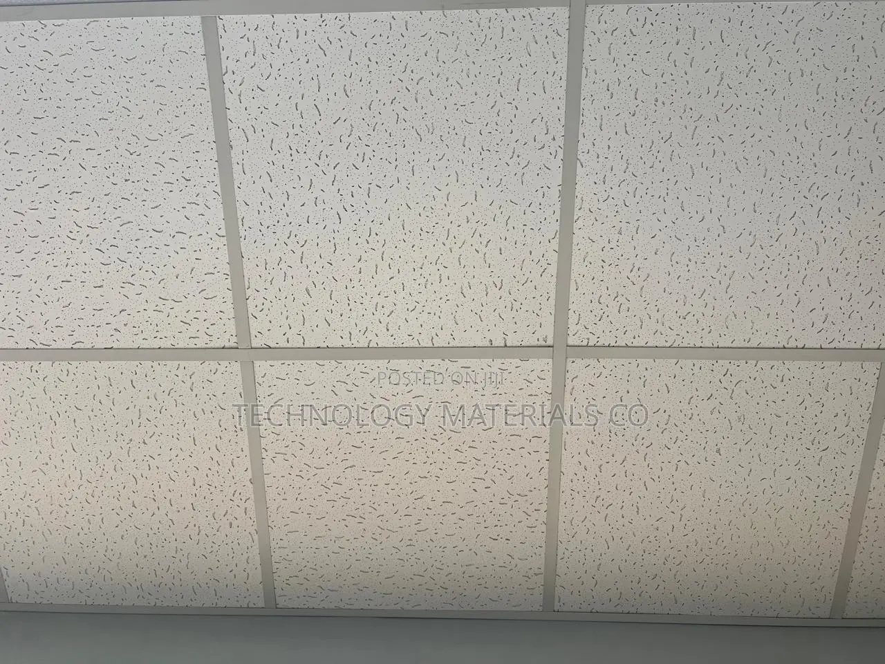 Mineral Fiber Acoustic Ceiling(600*600*15mm) + Accessories.