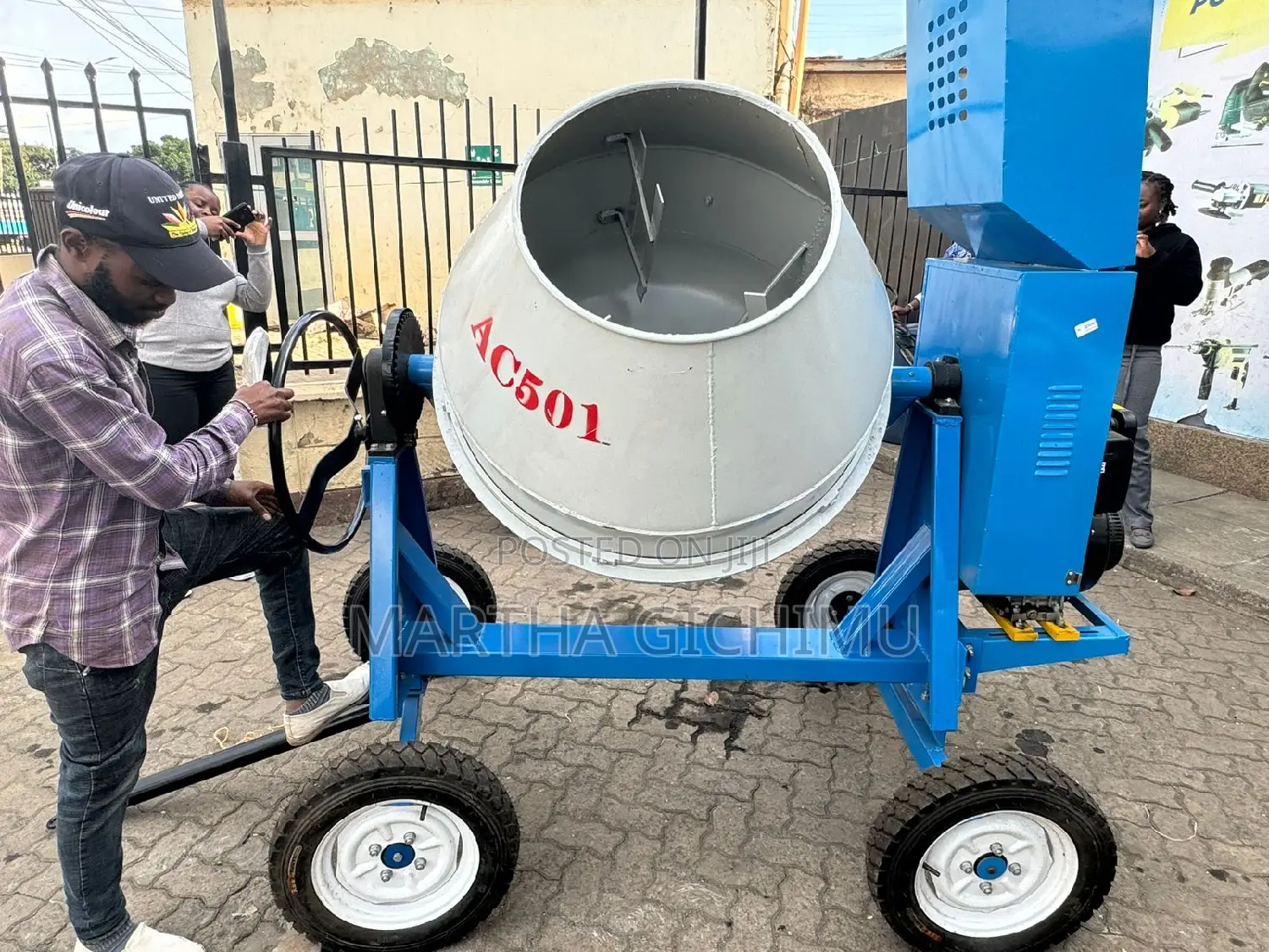 #Concrete Mixer Available