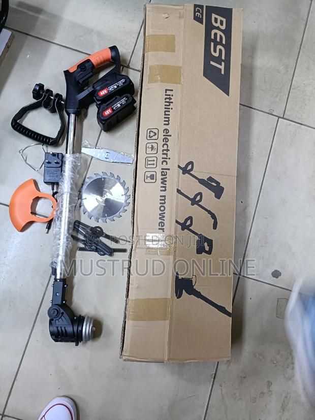 Battery Lawn Mower - main view