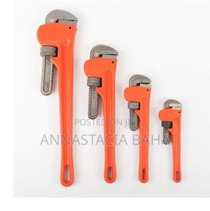 YDS Heavy Duty Pipe Wrench Adjustable Spanner 8"-24" 12" - thumbnail 2