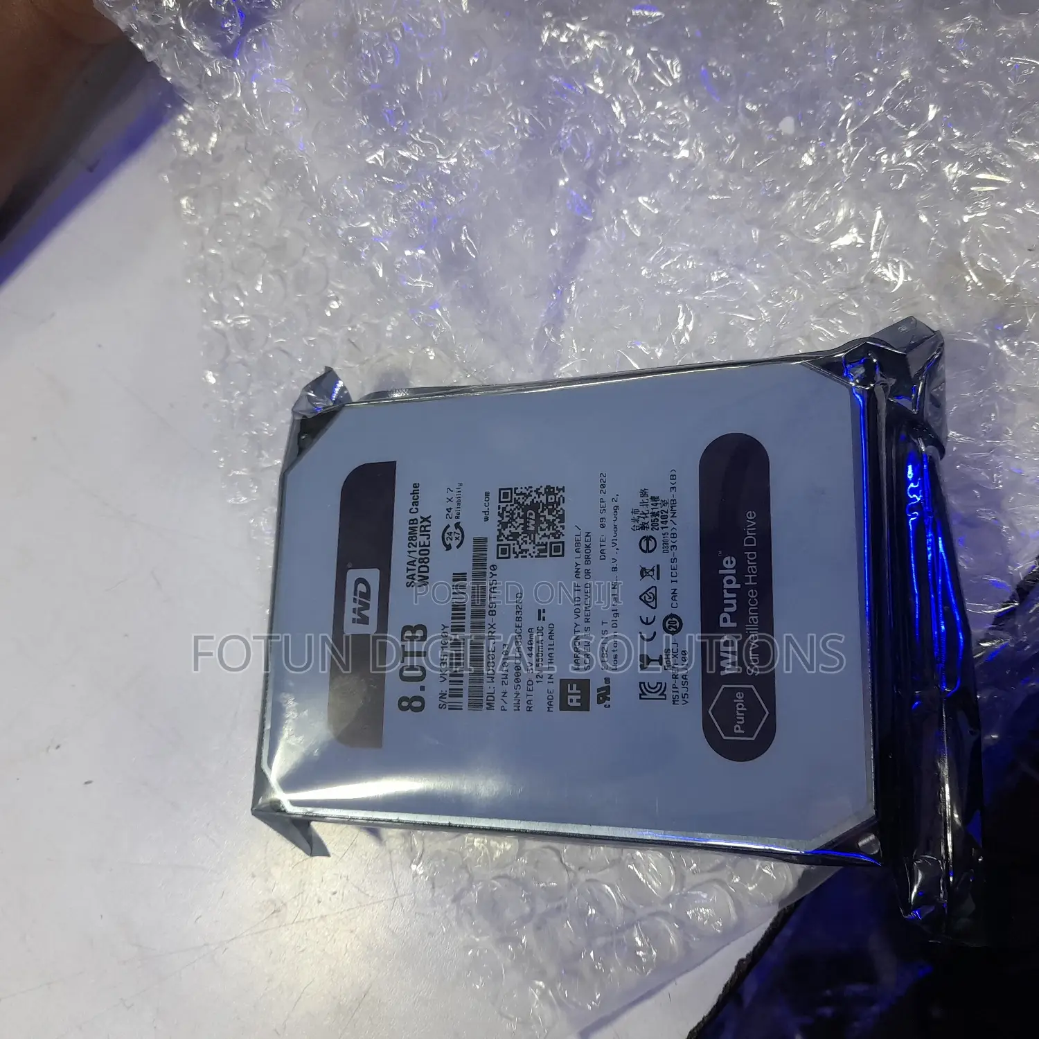WD 8terabyte Surveillance Harddrive