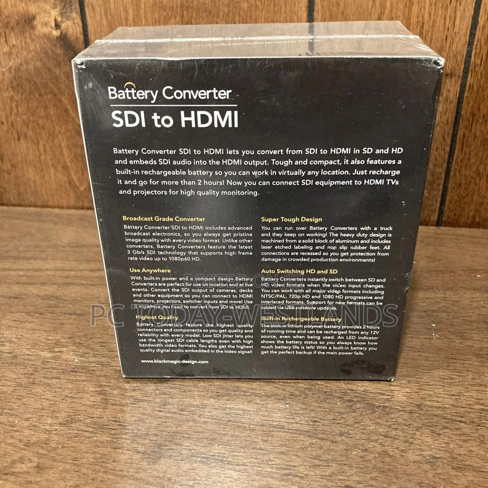 Blackmagic Battery Converter SDI to HDMI With Power Supply