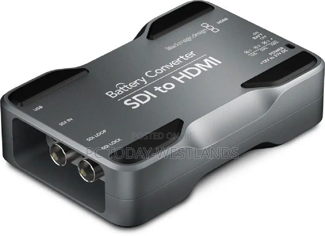 Blackmagic Battery Converter SDI to HDMI With Power Supply