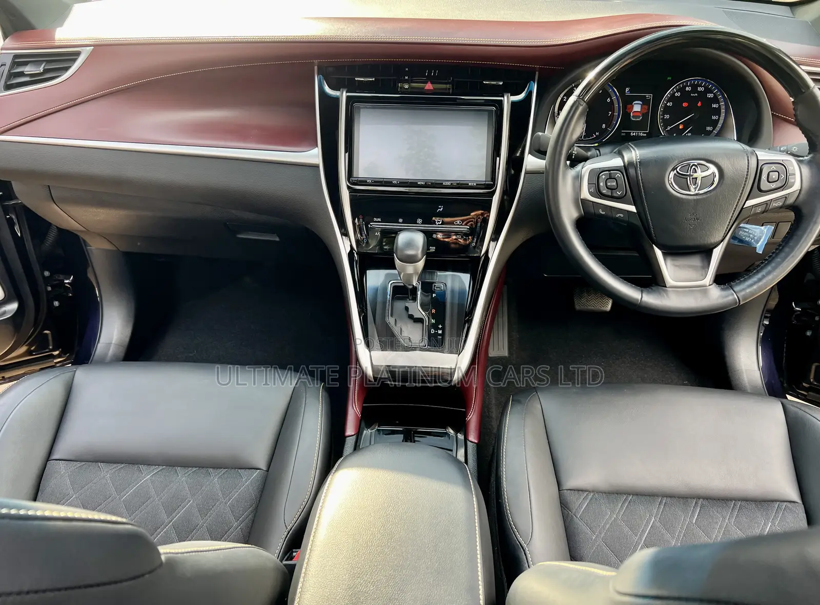 Toyota Harrier 2.0 2017 Blue
