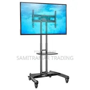 Ava 1500 60 1p Mobile Cart Rolling Tv Stand+Wheels 32"-75"