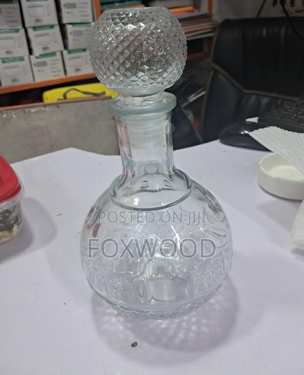 Wine Decanter Round* *Capacity 1litre - thumbnail 4