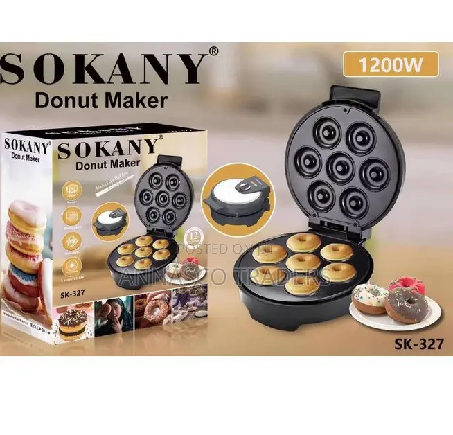 QUALITY Sokany 7 Pieces Non-Stick Donut Maker