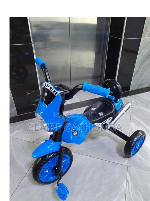 New Bluekids Tricycle With Torch Available - main view