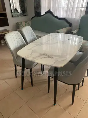 Impotent Modern Marble Dining Table 4 Seater