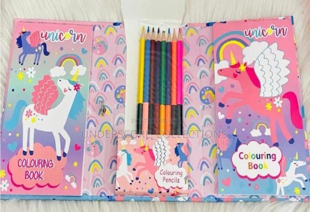 Kids Colouring Book Set - main view