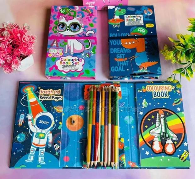 Kids Colouring Book Set - thumbnail 4