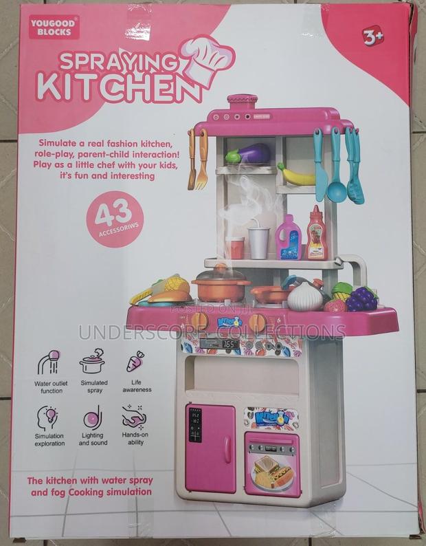 Girls 43 PCS Kitchen Set