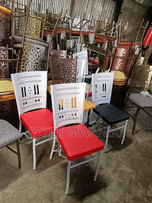 Powder Coated Mabati Chairs for Restaurant - main view