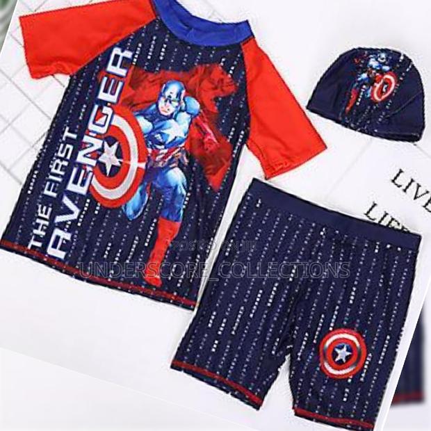 Boys Three in One Swimming Custome - main view