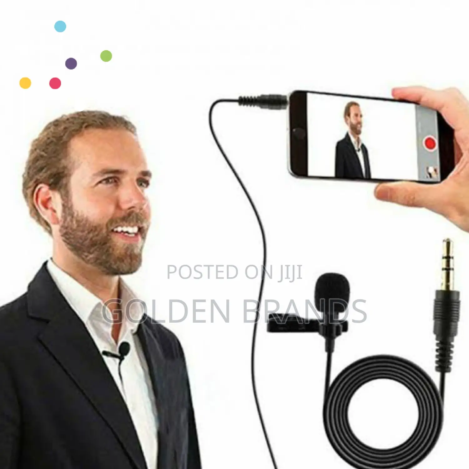 Wired Lapel Microphone