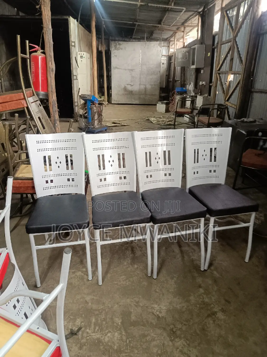 Restaurant Mabati Powder Coated Chairs,