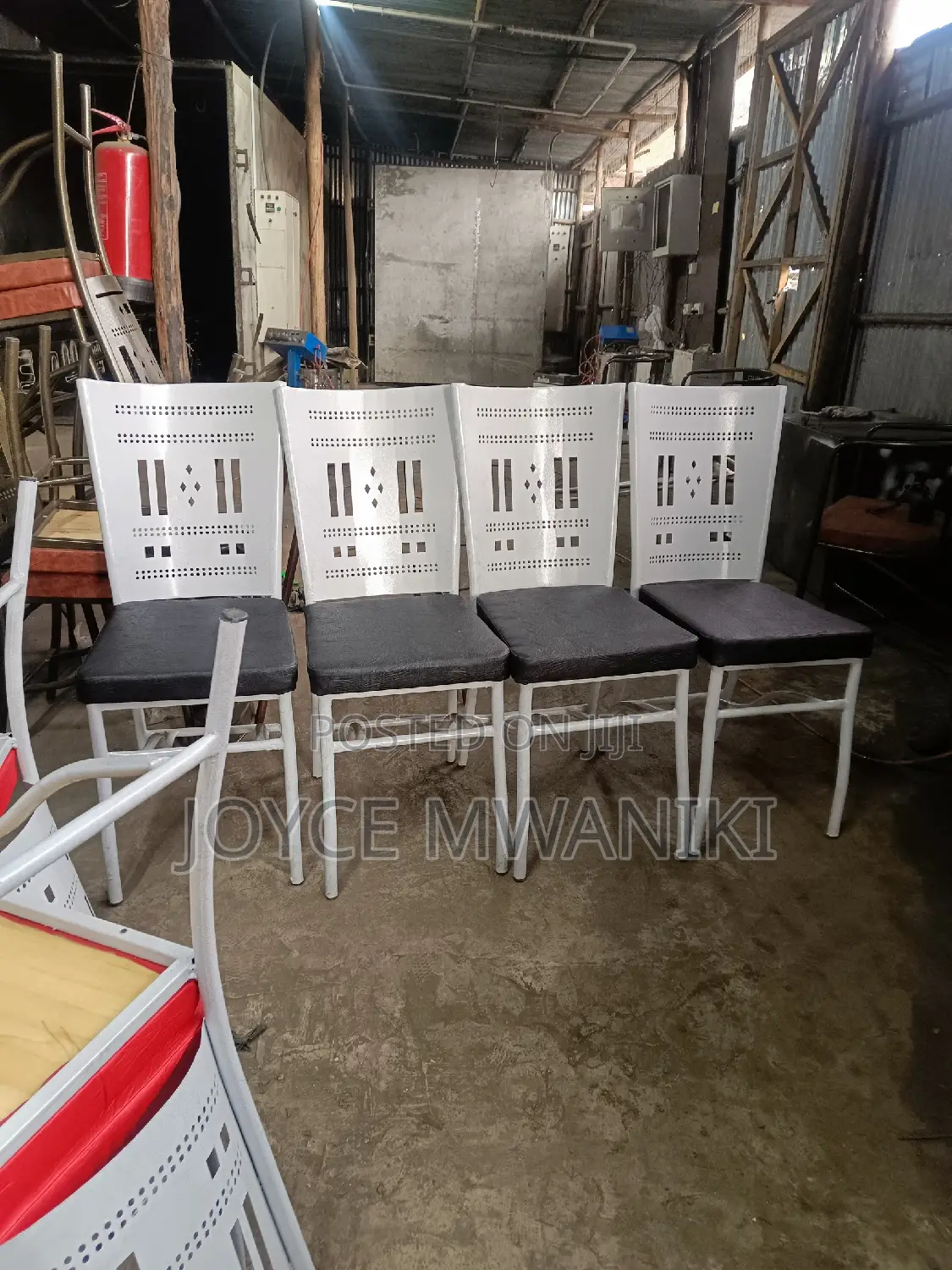 Restaurant Mabati Powder Coated Chairs,