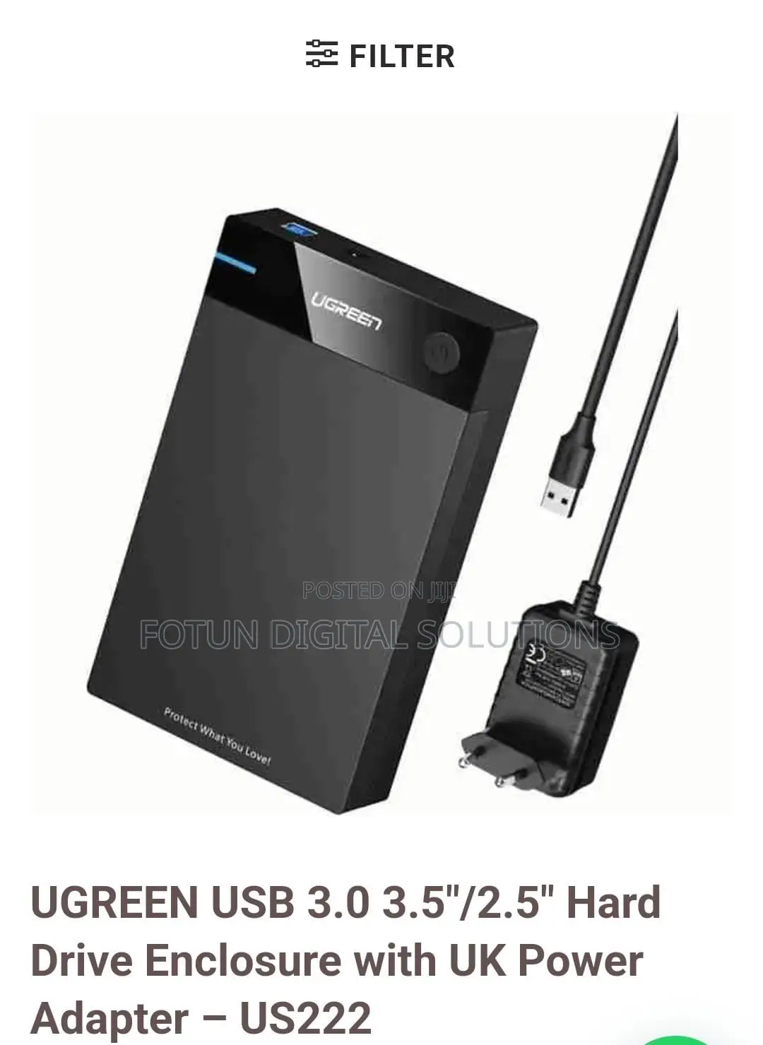 3.0usb 3.5 External Harddrive Casing