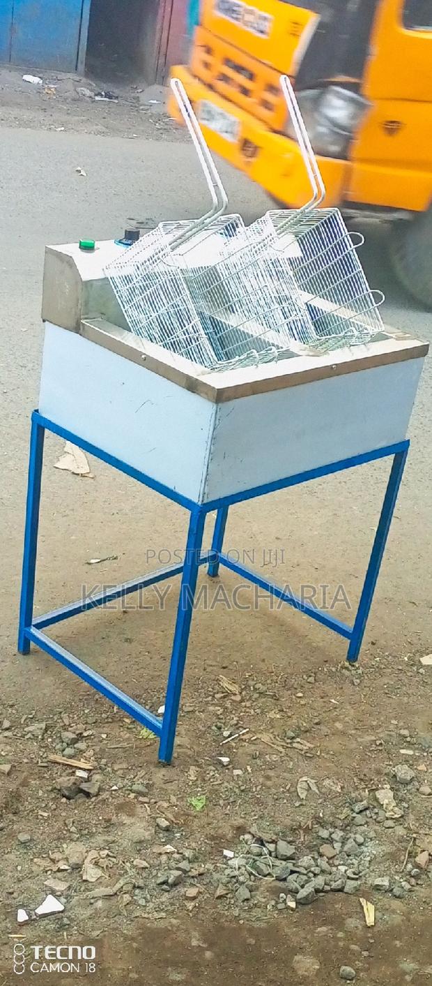 Double Chips Fryers Commercial - main view