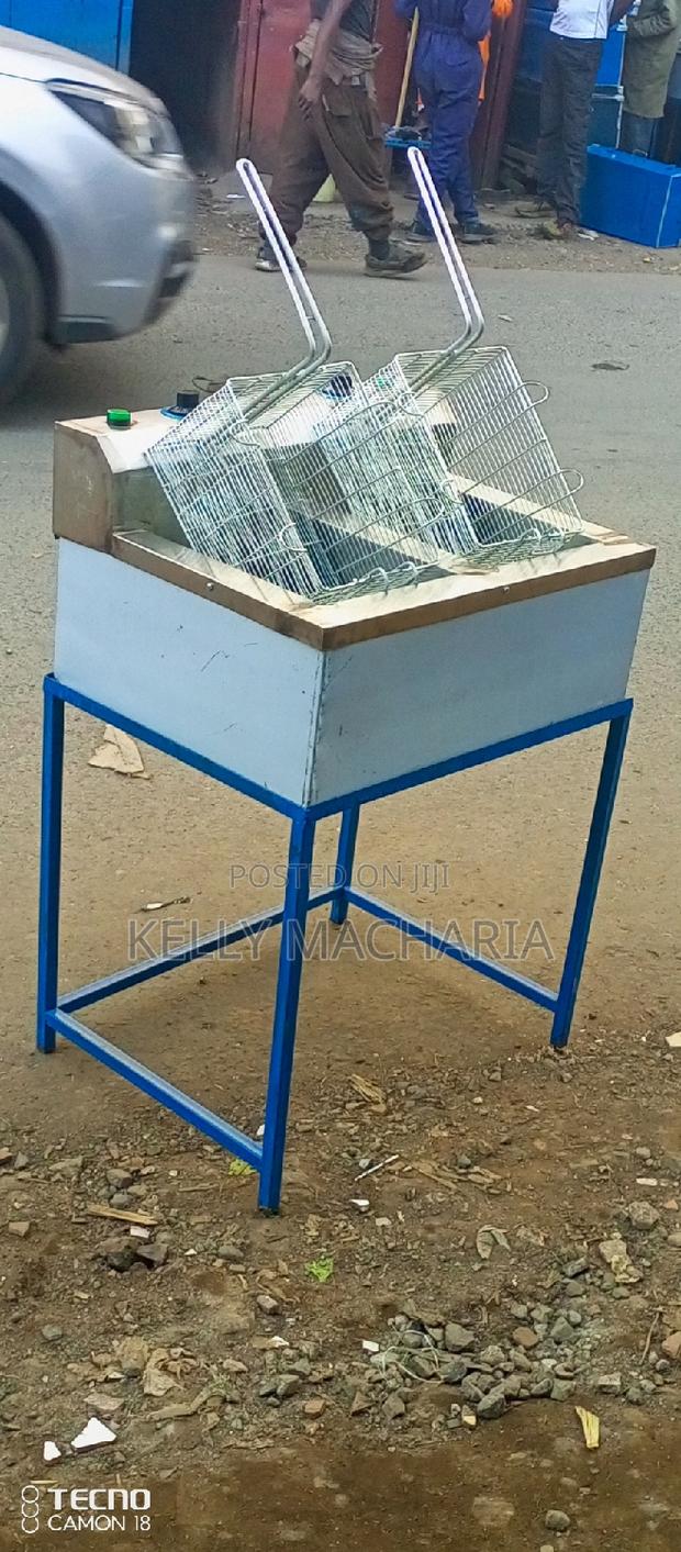 Double Chips Fryers Commercial - thumbnail 2