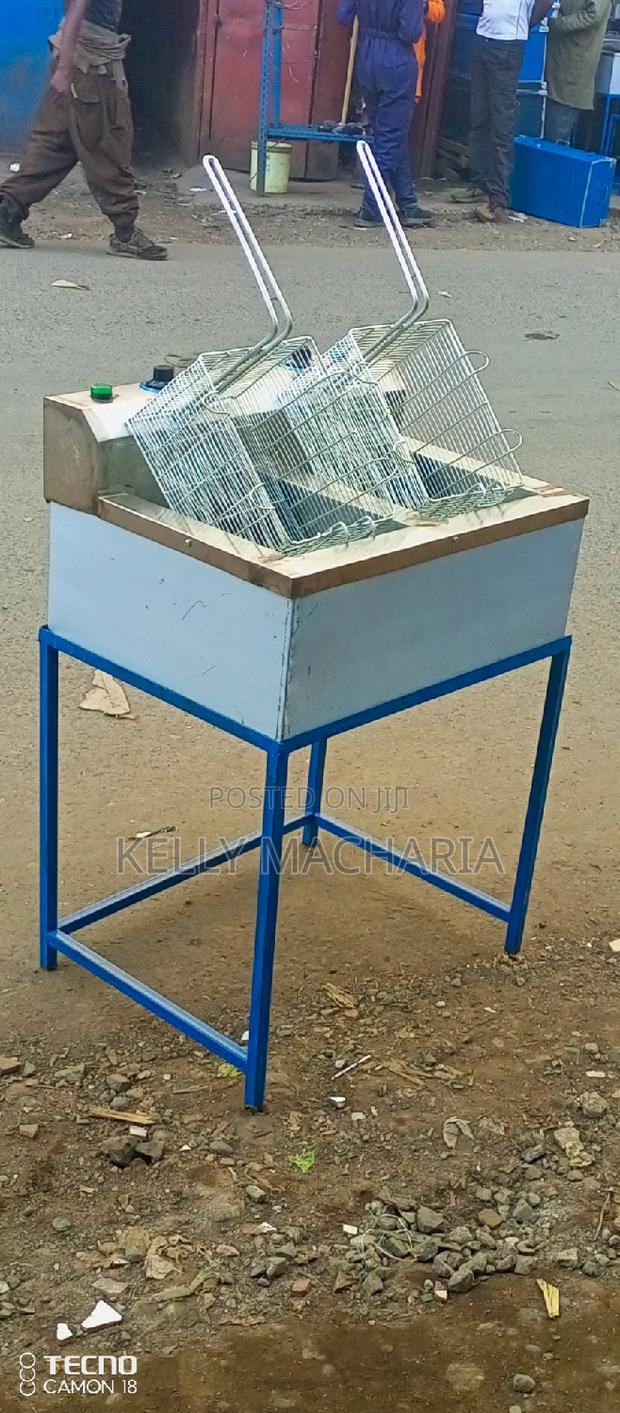 Double Chips Fryers Commercial - thumbnail 3