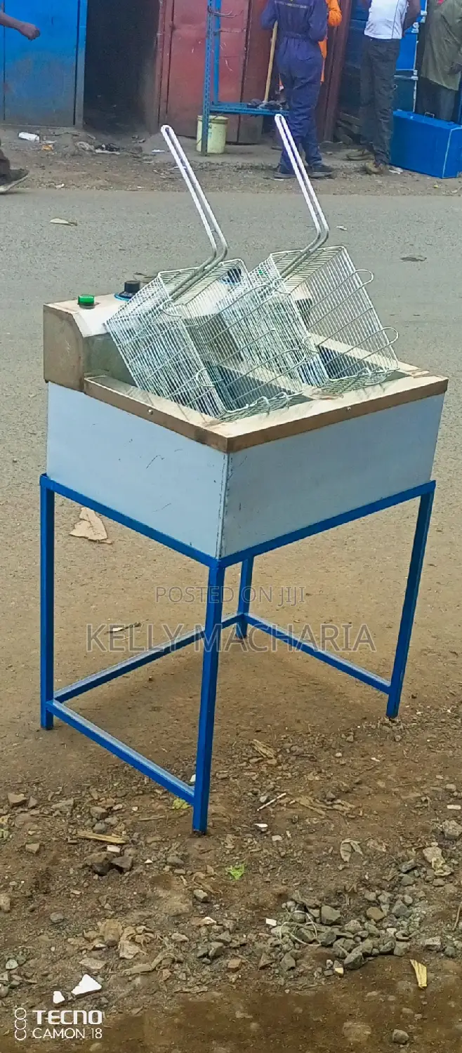 Double Chips Fryers Commercial