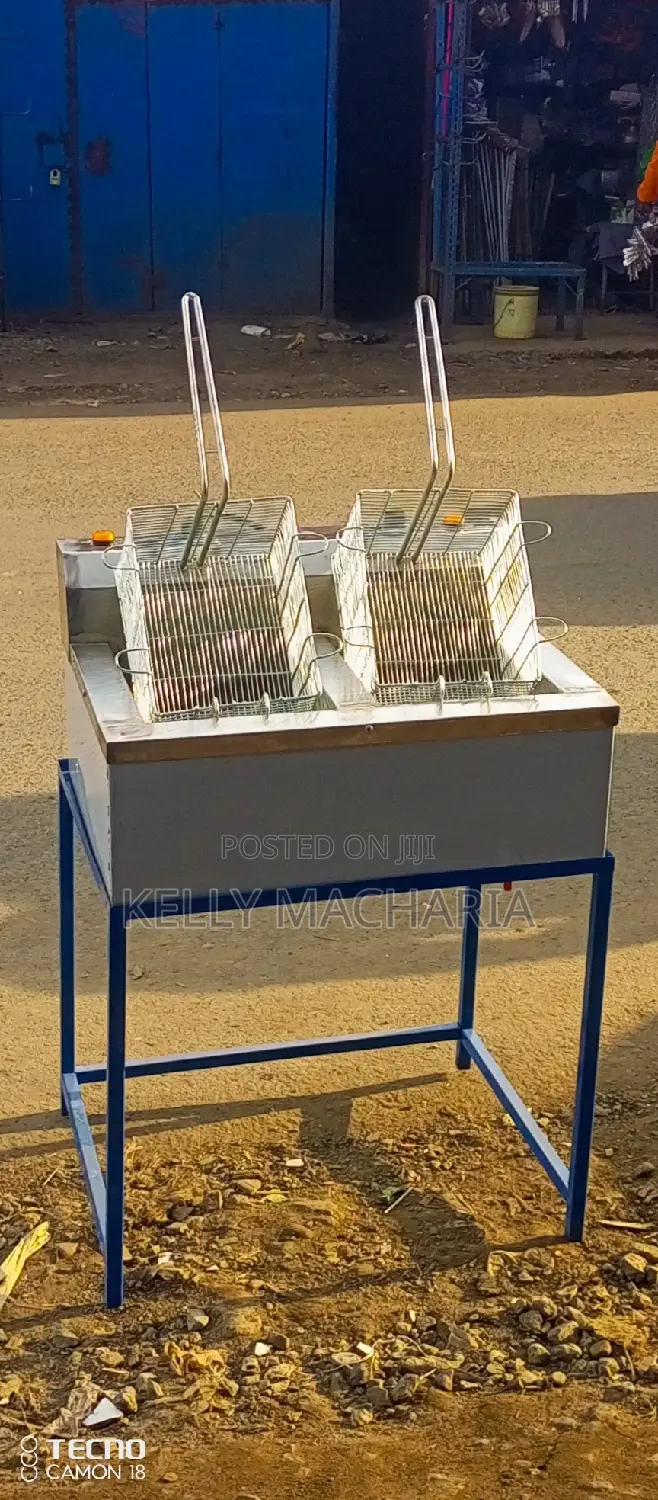 Double Chips Fryers Commercial