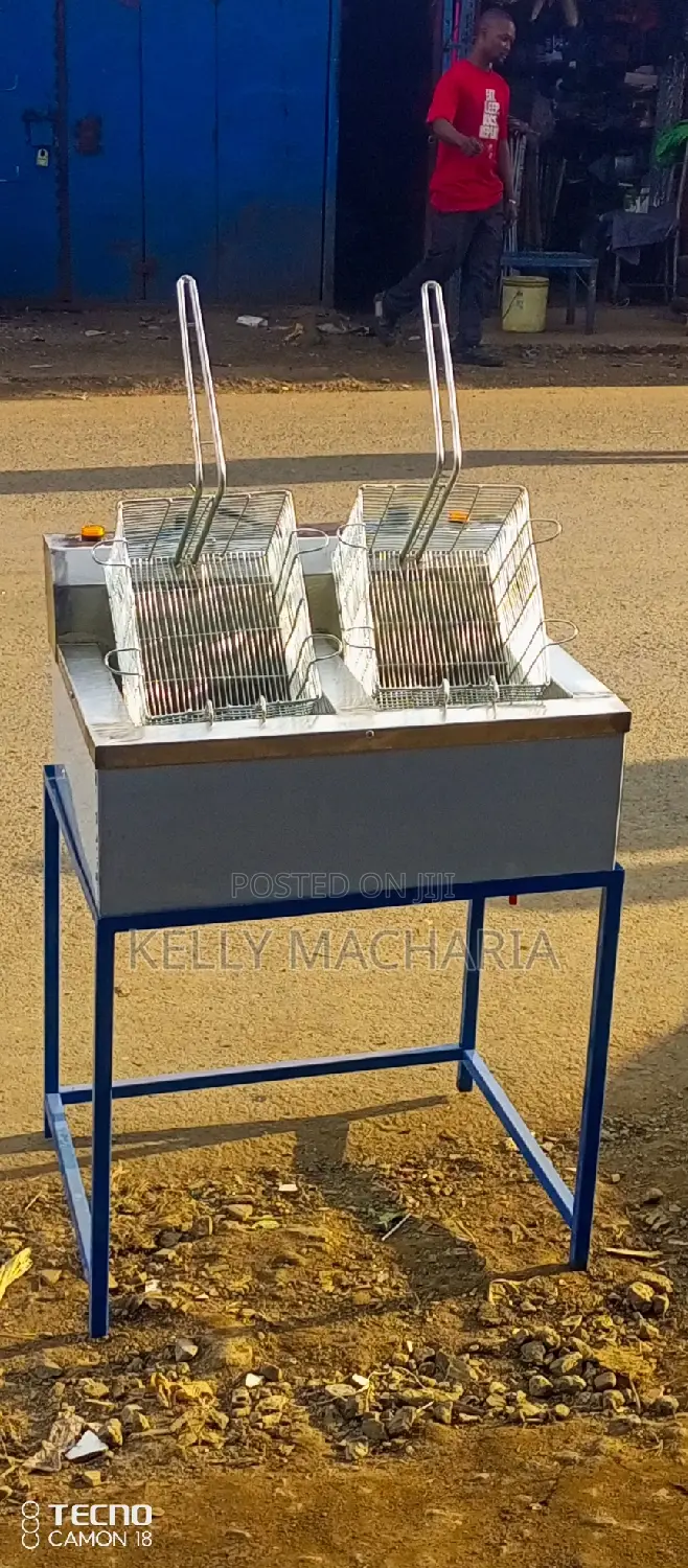Double Chips Fryers Commercial