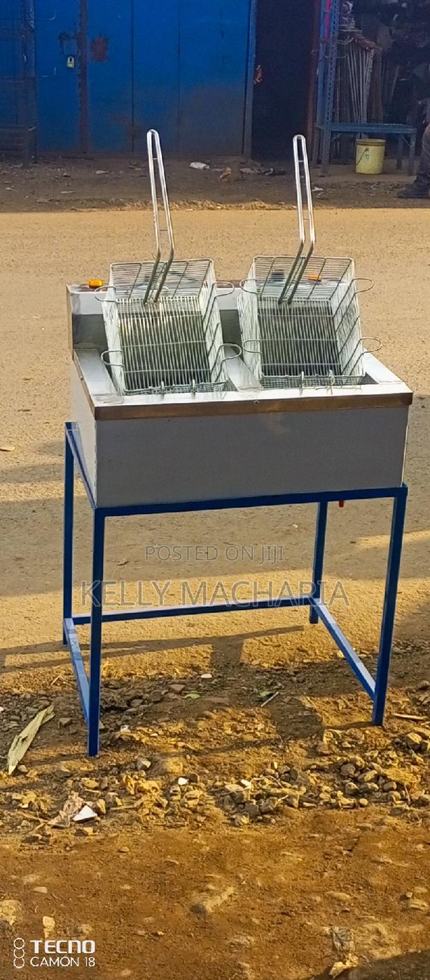 Double Chips Fryers Commercial - thumbnail 7