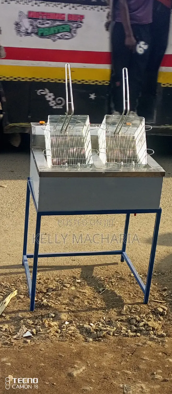 Double Chips Fryers Commercial
