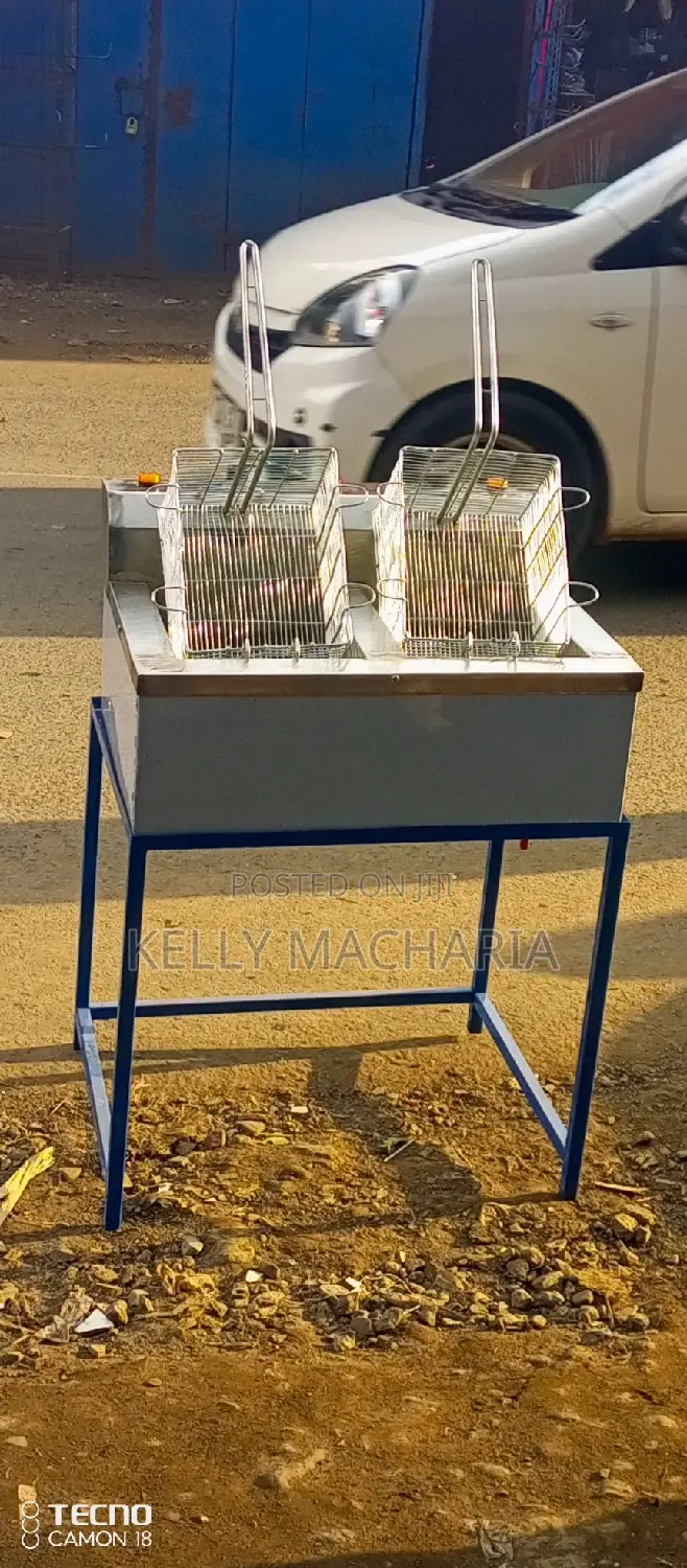 Double Chips Fryers Commercial