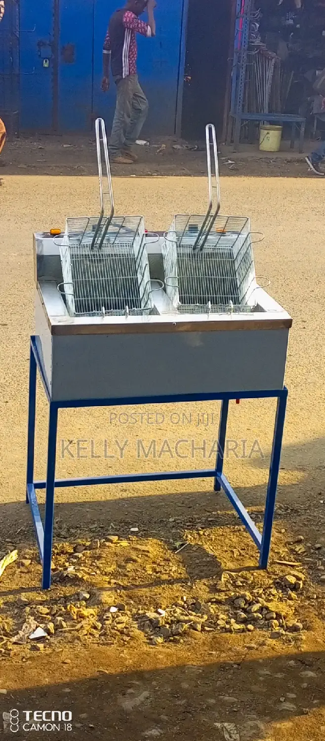 Double Chips Fryers Commercial