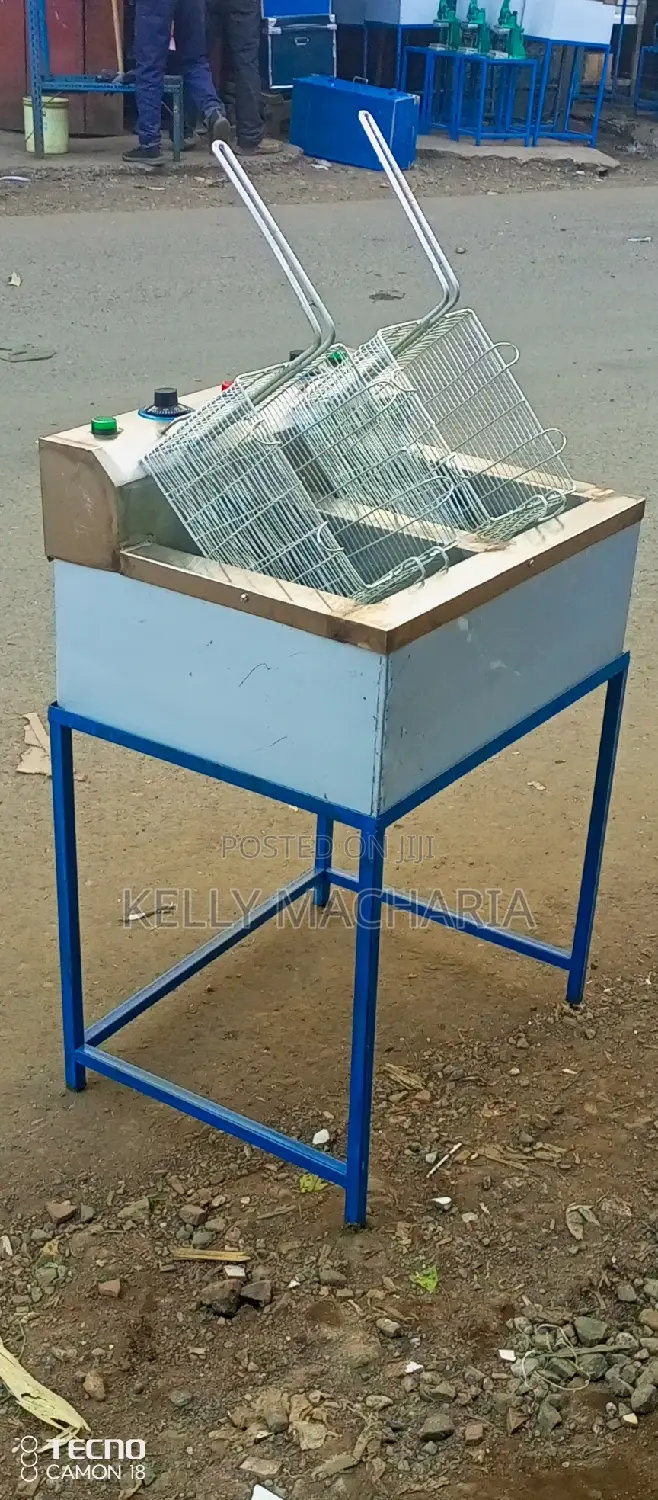 Double Chips Fryers Commercial