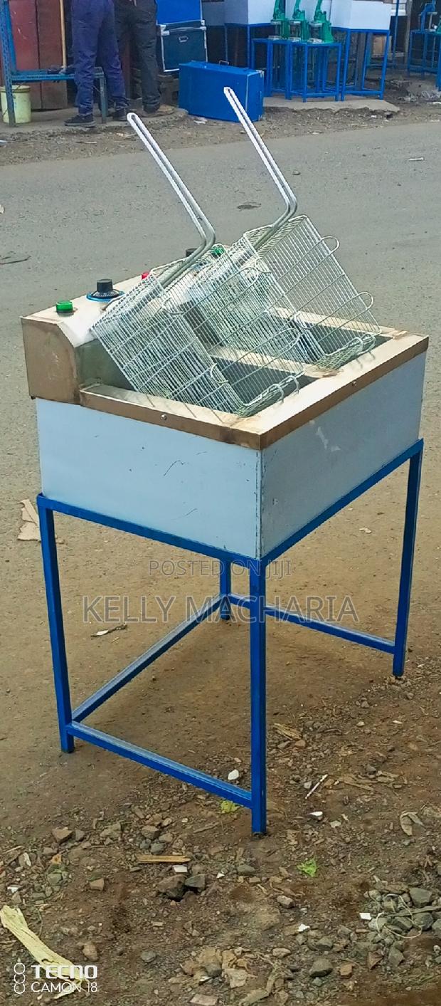 Double Chips Fryers Commercial - thumbnail 12