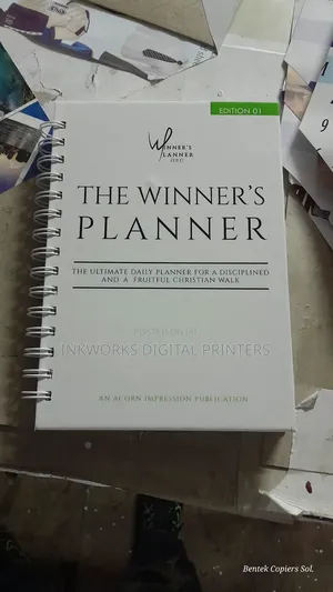 Notebook Planner Printing