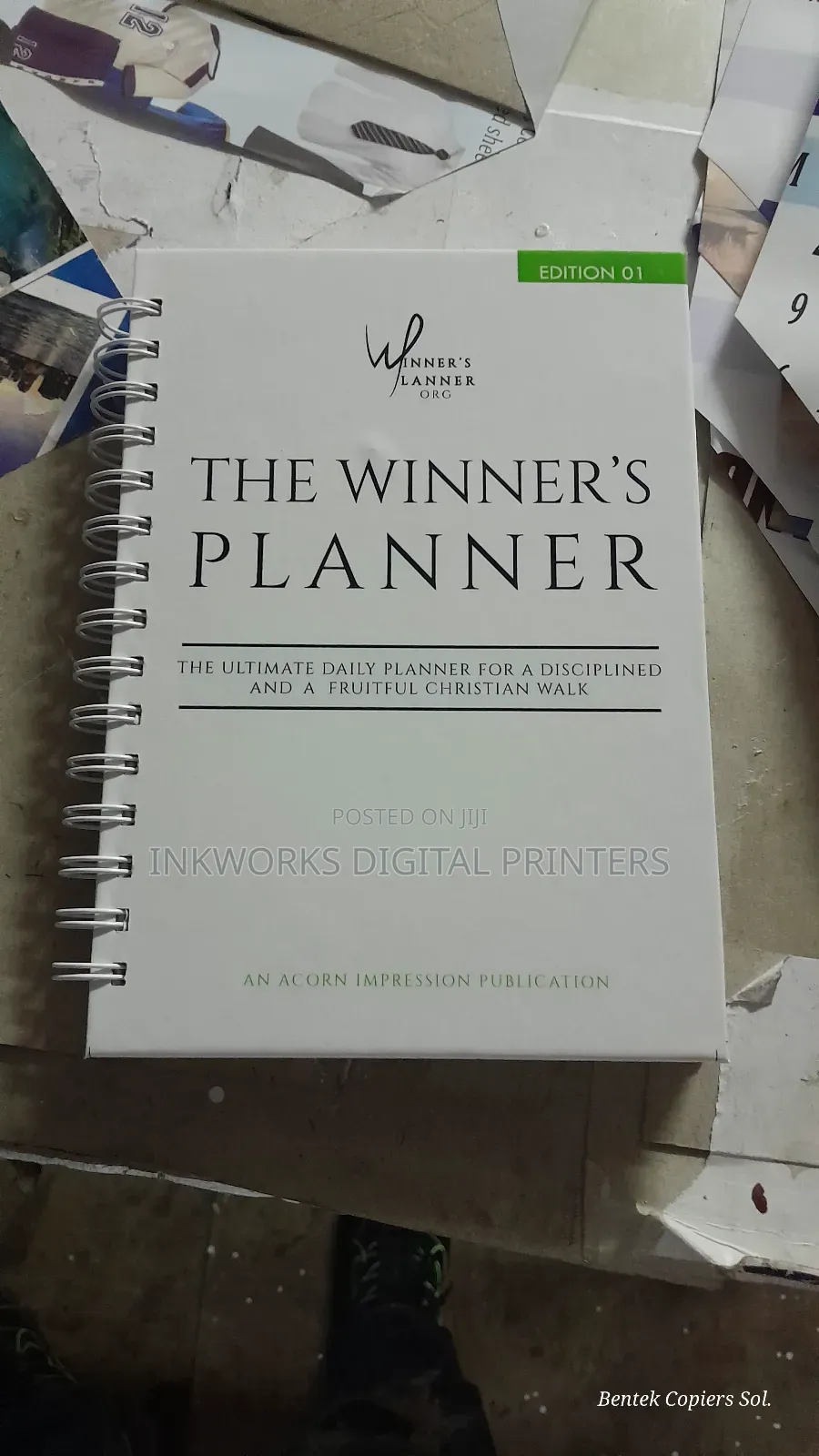Notebook Planner Printing