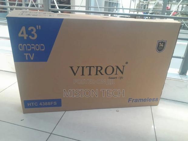 Brand New Vitron 43′′ Frameless Smart Android Full Hd Tv –