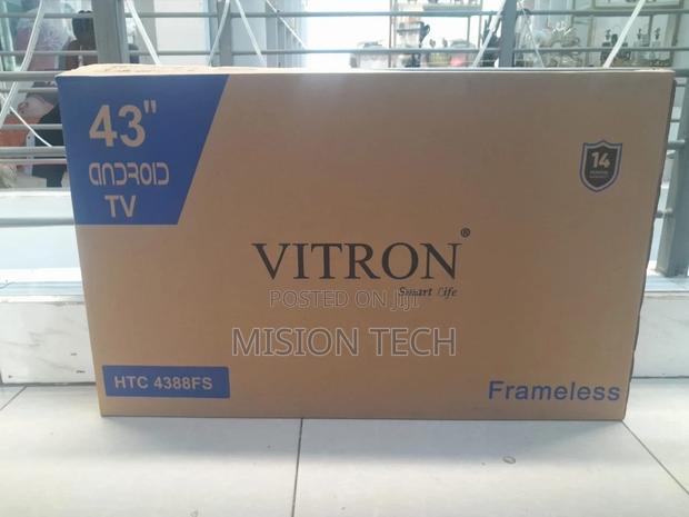 Vitron 43′′ Frameless Smart Android Full Hd Tv – Bluetooth - main view
