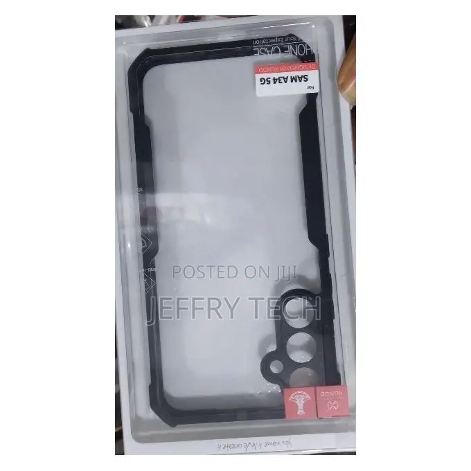 Xundo Transparent Back Case for Samsung Galaxy A34 5G